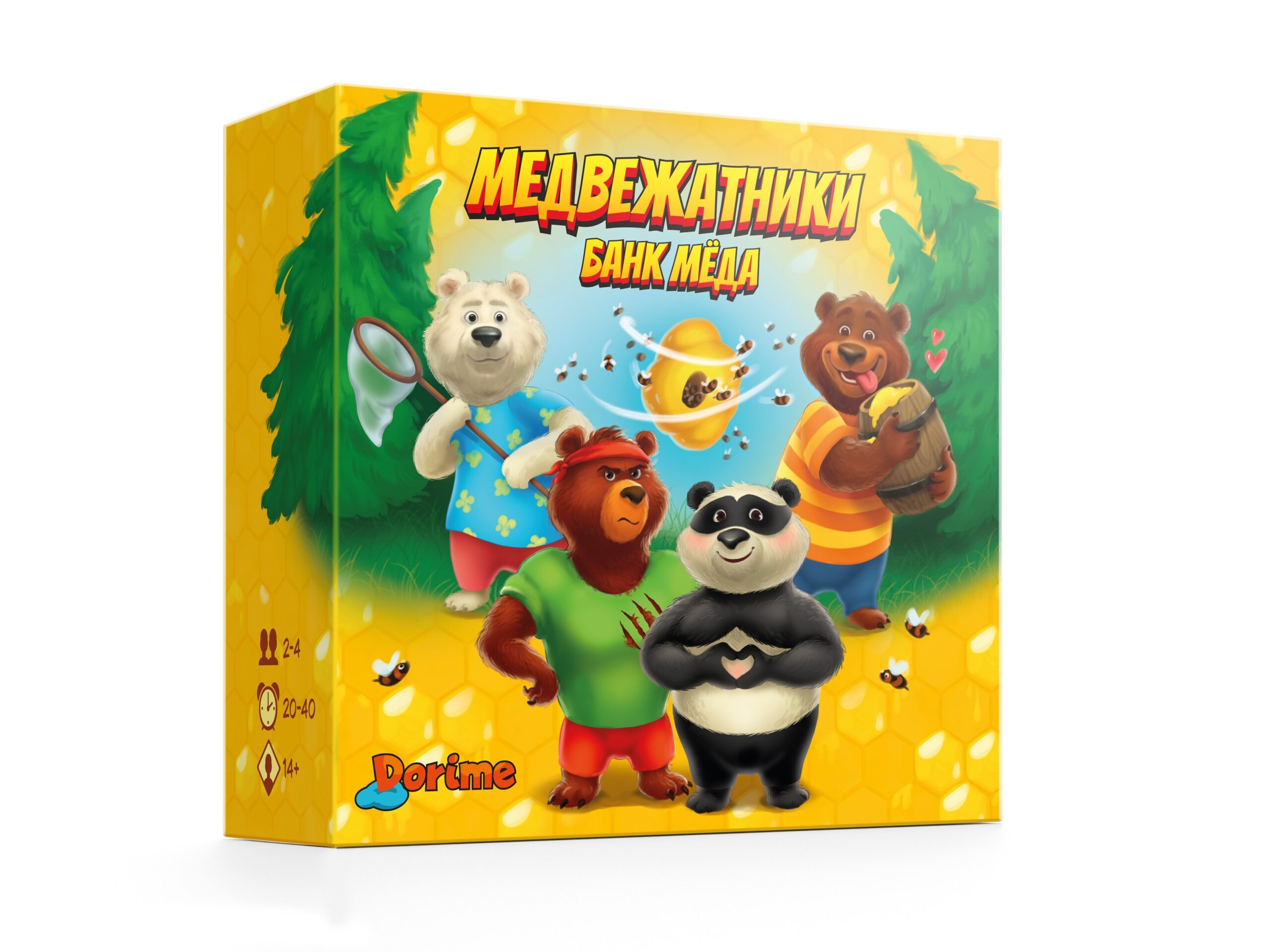 настольная игра Медвежатники: Банк Мёда